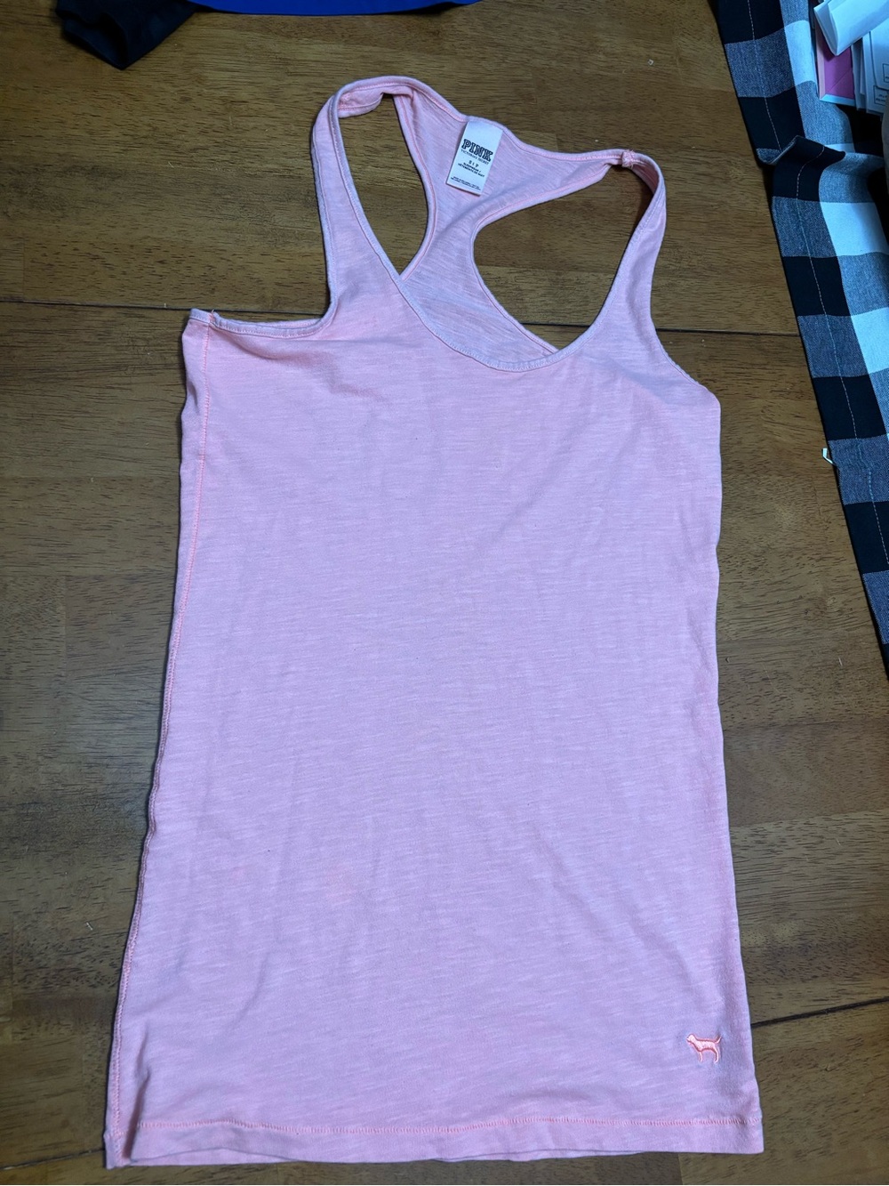 Victoria's Secret PINK Light Pink Racerback Tank